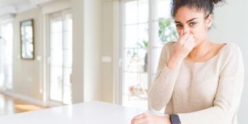 strange smell come house