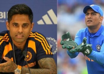 Surya equaled Dhoni