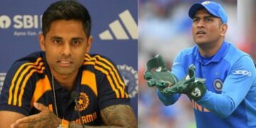 Surya equaled Dhoni
