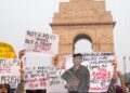 India Gate protest
