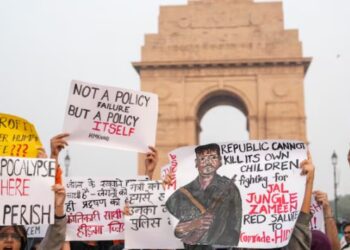 India Gate protest