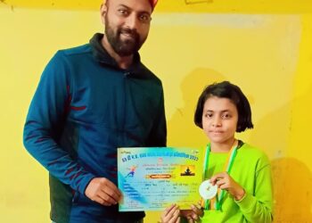 69वीं शालेय राज्य स्तरीय योगासन प्रतियोगिता में आदित्री सिंह ने किया जिले का नाम रोशन