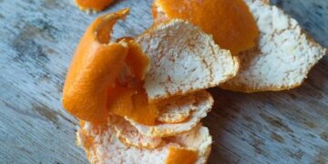 Orange peel