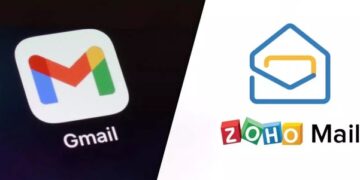 gmail vs zoho mail