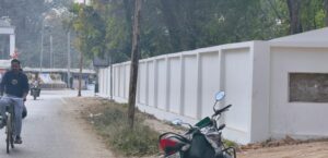 boundary wall municipal area