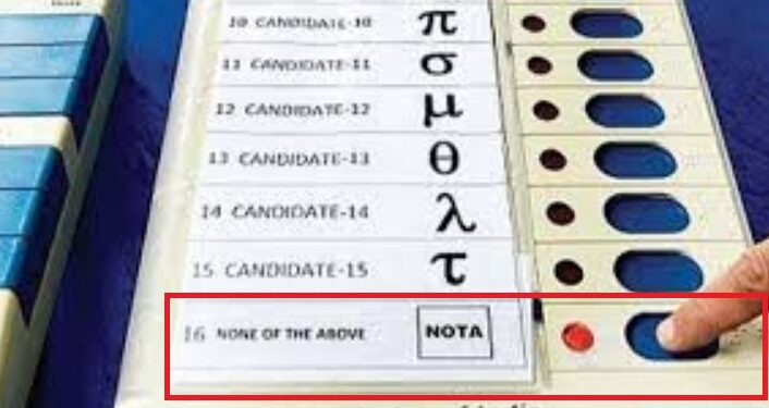 NOTA option