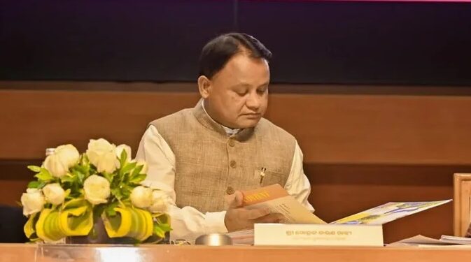 Chief Minister Mohan Charan Majhi