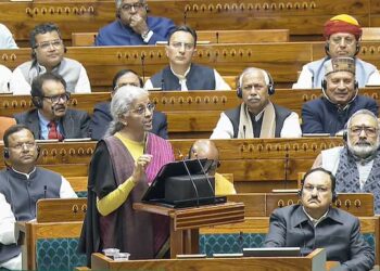 Finance Minister Nirmala Sitharaman