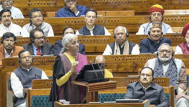 Finance Minister Nirmala Sitharaman