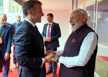 President Macron PM Modi