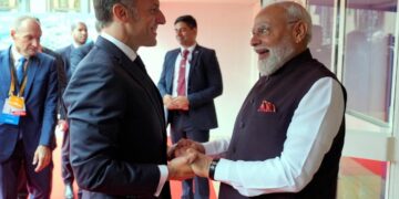President Macron PM Modi