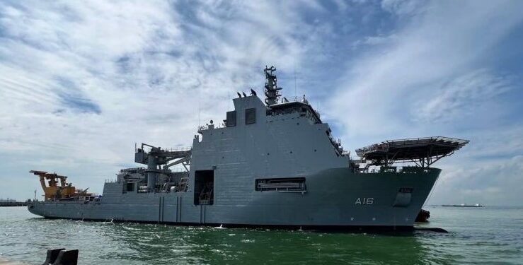 powerful 'Nipun' warship