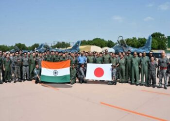 India and Japan fighter