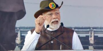 PM Modi participated in the National Unity Day parade