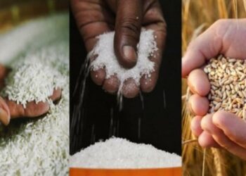 rice, sugar